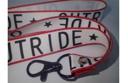 China Polyester Sublimation Printed Webbing Tape And Strap With Custom Logo supplier