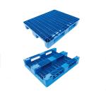 3 Skids HDPE Pallets Open Deck Plastic Pallet 45*35cm 100*50cm for sale