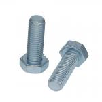 Grade 8.8 Blue Zinc Full Threaded Carbon Steel Hex Bolts for sale