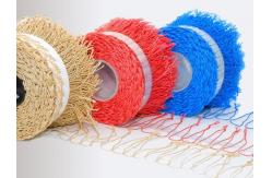 China 4200D Twisted 2 Ply Sausage Loop PP Twine Polypropylene Thread Fibrilated supplier