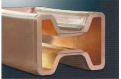 China Continuous Casting Mould Outer Contour Parallel Cr-Plating Copper Mould Tube supplier