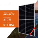 655W Canadian Solar Photovoltaic Modules 660W 675W Black Frame Mono Perc Solar Panel for sale