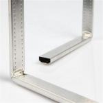 Double glazing aluminum spacer bar smooth welding line 100% bendable for sale