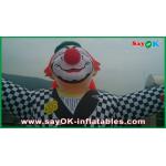 Customized Commericial Vivid Inflatable Clown Mascots With Logo Printing