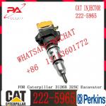 Diesel Engine Fuel Injector 10R-9348 Fuel Injector 2225965 222-5965 For C-A-T 3126E 3126B Engine for sale