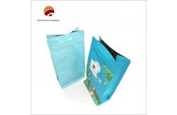 China Customizable Packaging Flat Bottom Bag with EXW Term 49x32x27cm Carton Size supplier
