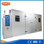 Touch Screen Programmable Walk In Stability Chamber 3rd Party Calibrated SGS Stainless Steel for sale