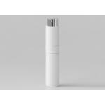 White Twist And Spritz Atomiser Plastic Refillable Perfume Atomiser 104mm Height for sale