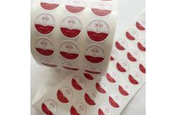 China Self Adhesive Vinyl Stickers Labels Custom Roll Printing Labels supplier
