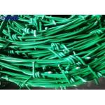 Electro Galvanized Double Strand BWG12x12 4 barbed concertina wire For Expressways