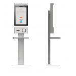 Self Service Checkout Machine Payment Terminal Kiosk With 1D / 2D Barcode Scanner