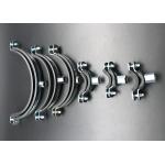 Custom Different Size EPDM Rubber Pipe Clamp with Two Screws for sale