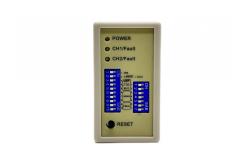 China White Vehicle Loop Detection System Dual Channel Traffic Light Loop Detector supplier