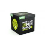 CMYK Print Cardboard Paper Gift Boxes Special Design Container