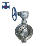 Stainless Steel 304 316 CF8 CF8M Triple Offset Butterfly Valve Flanged High Performance for sale