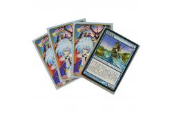 China Double Matte CPP Hard Plastic Card Sleeves 66x91mm Printed Plastic Sleeves ISO supplier