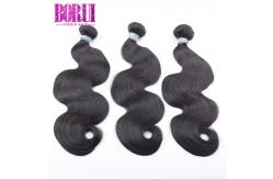 China Black 1B Unprocessed Brazilian Virgin Human Hair Bundle supplier