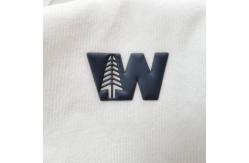China Custom Heat Transfer Clothing Labels , 3d Silicone Heat Transfer Patch supplier