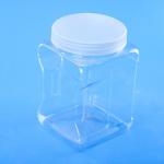 1800ml Dry Food 120mm Wide Mouth Plastic Screw Cap Jars for sale