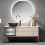 Countertop Installation Type bathroom Wash Basin With Concrete Surface for sale