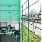 Automatic Barbed Wire Making Machine 1.6mm 2.8mm Double / Single Twist for sale