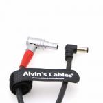 Customized Camera Power Cable  Z CAM S6 Ninja V DC Jack To 2 Pin Right Angle Upward for sale
