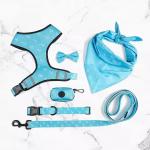 Custom Reflective Comfortable Pet Harness Set Dog Leash