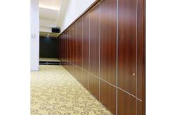 China Operable Removable Partition Walls for Banquet Hall 65mm Thickness supplier