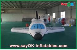 China Giant White Inflatable Air Plane Inflatable Model With CE Or UL Blower supplier
