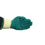 90g Gardening Machines Latex Glove With 13 Gauge Of Cotton Material For Construction for sale