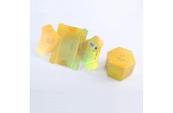 China Hexagon Holographic Paper Packaging Boxes Wholesale With Design Printing supplier