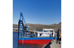 China Diesel Power 300mm Jet Sand Suction Dredger With Gearbox supplier