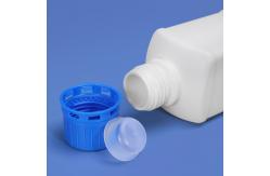 China 100ml HDPE Square Laboratory Reagent Bottle Containers Screw Cap supplier