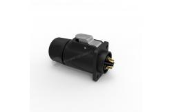 China Female Powercon IP65 Waterproof 3 Core Connector Plastic Black supplier