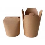 Food Grade Material Logo Printed Big Paper Noodle Bowls 26oz for sale