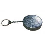 Round Shape Bulk Split Rings , Chrome Texture Finish Stainless Split Key Ring for sale