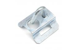 China Galvanized Steel Draw Hook Bracket Pole Mounted Fix Tension Clamps supplier