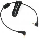 Alvin'S Cables LANC Remote Control Cable Right Angle 2.5mm To Right Angle 2.5mm Remote Trigger Cable 30cm 12inches for sale