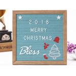 Pre Printing Felt Letter Board Set For Home / Office Leaving Message