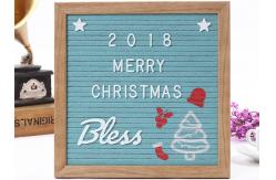 China Pre Printing Felt Letter Board Set For Home / Office Leaving Message supplier