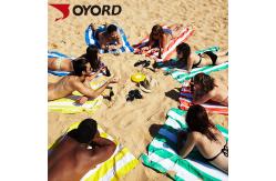 China Printed Sublimated Beach Towels Environmental Friendly Antibacterial Fashion Style supplier
