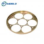 Custom Precision Brass Accessories Sheet Metal Laser Cutting Parts Fabrication Parts for sale