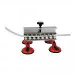 8 Rollers Manual Multilayer Pipe Straightener Aluminum Plastic Tube Straightener With Sucker for sale