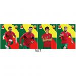 New 3D Soccer Star Posters Famous Football Star Europe America Football Flip 3D Poster For Kids Room Boy Bedroom Wall Ar for sale