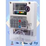 Limit Load Control Single Phase Watt Hour Meter IP54 Prepaid Electricity Meters for sale