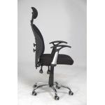 Adjustable Height Home Office Computer Chair With Headrest / Lumbar Support 11KG