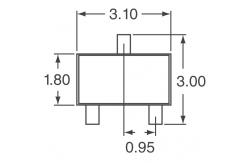 China AO3400A Circuit Board Chips N-Channel Enhancement Mode Field Effect Transistor supplier