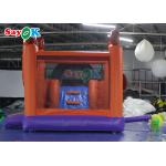 Halloween Pumpkin Inflatable Jumping Castle With Slide Combo