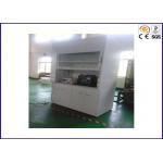 Cable Horizontal / Vertical Burn Test Apparatus , UL 1581 Flame Test Chamber