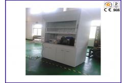 China Cable Horizontal / Vertical Burn Test Apparatus , UL 1581 Flame Test Chamber supplier